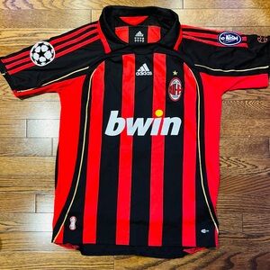AC Milan 06/07 Maldini #3 UEFA CL Jersey – Retro / Collector-Friendly